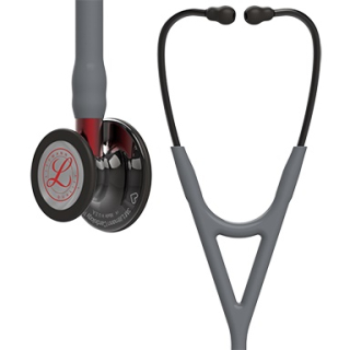 3M Littmann Cardiology IV : Grey, Black Finish with Heart - 6183 - limitovaná edicia